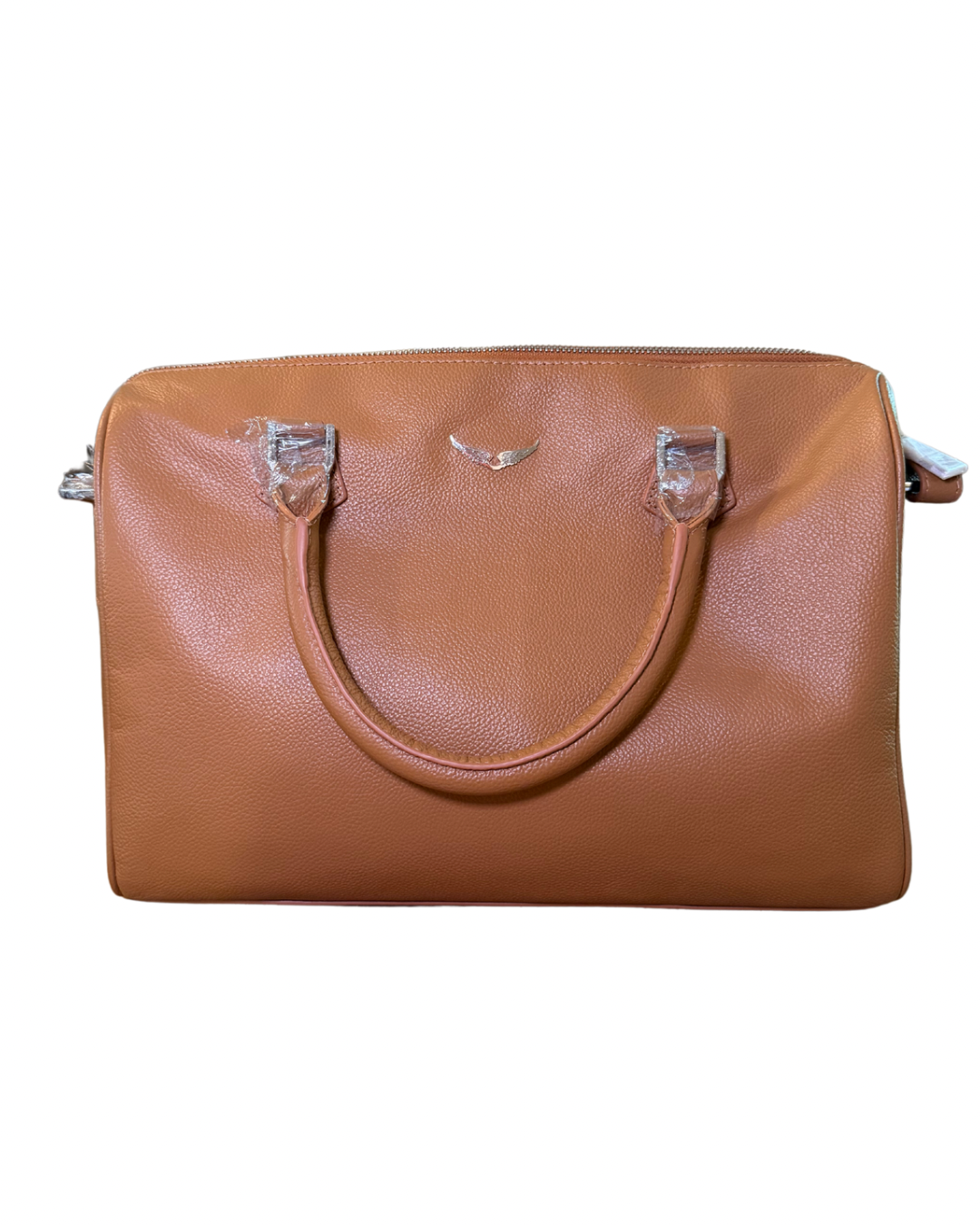 New Zadig & Voltaire Medium Sunny Wings Leather Satchel