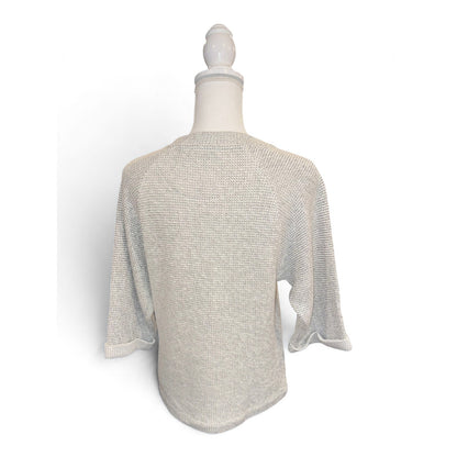 Anine Bing Gena Short Sleeved Sweater, Small NWT