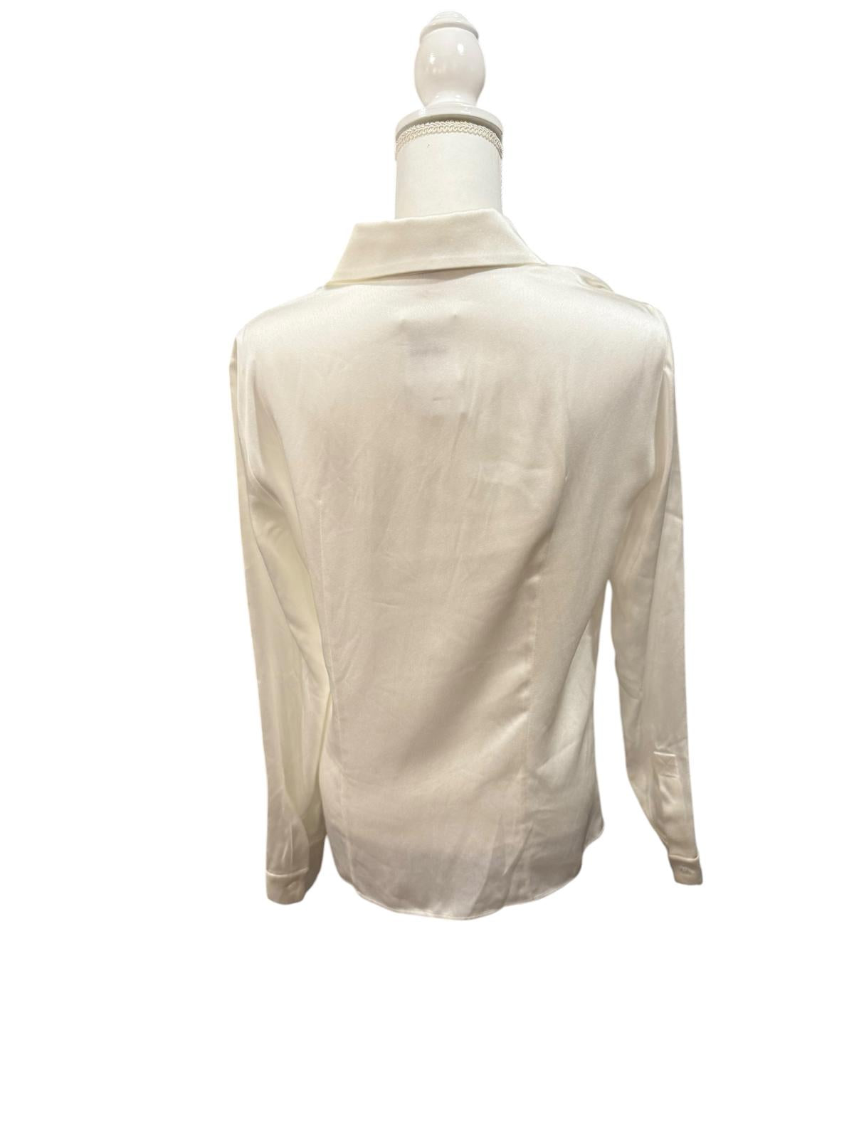 New Michael Kors Collection Button-Down Blouse, Size 8