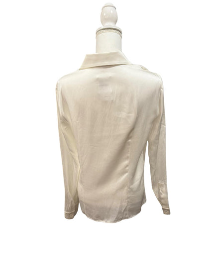 New Michael Kors Collection Button-Down Blouse, Size 8