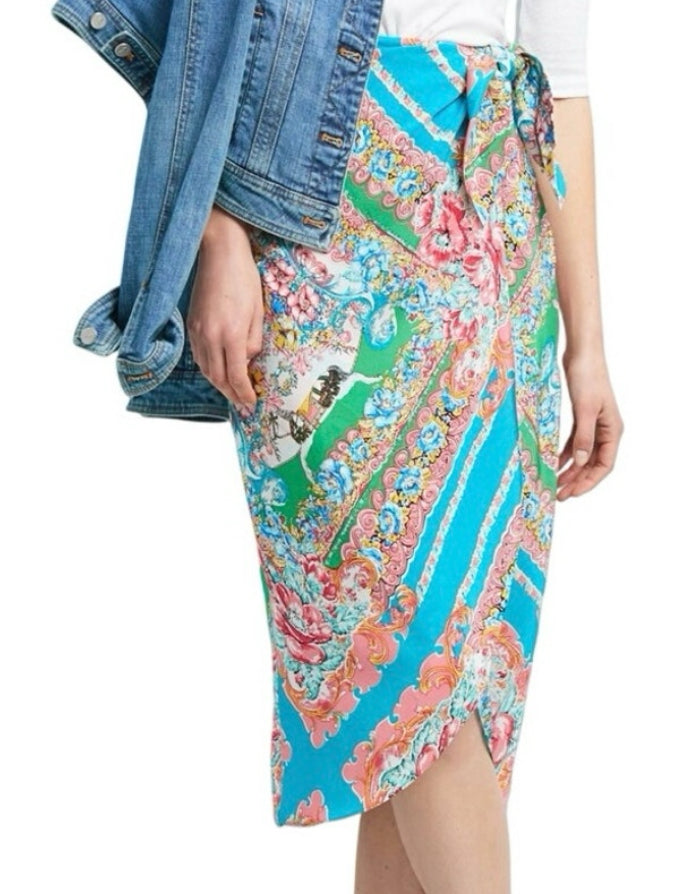 New Maeve Wrap Mini Dress, Size Small
