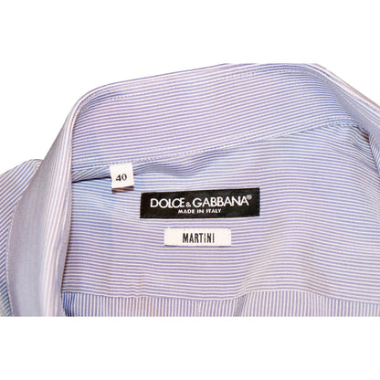 Dolce & Gabbana Martini shirt in Silk Twill, Medium NWT
