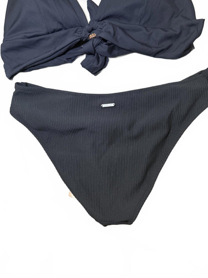 New Black Two-Piece Bikini Swimwear Set, large