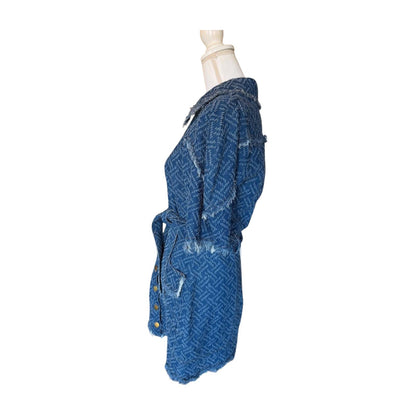 ELLIATT New Cora Denim Shirt Dress, Medium