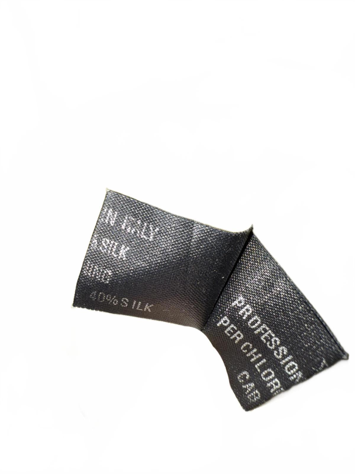 Vintage Prada Silk Blend Women's Skirt with Checkered Pattern, IT 40 (US 4)