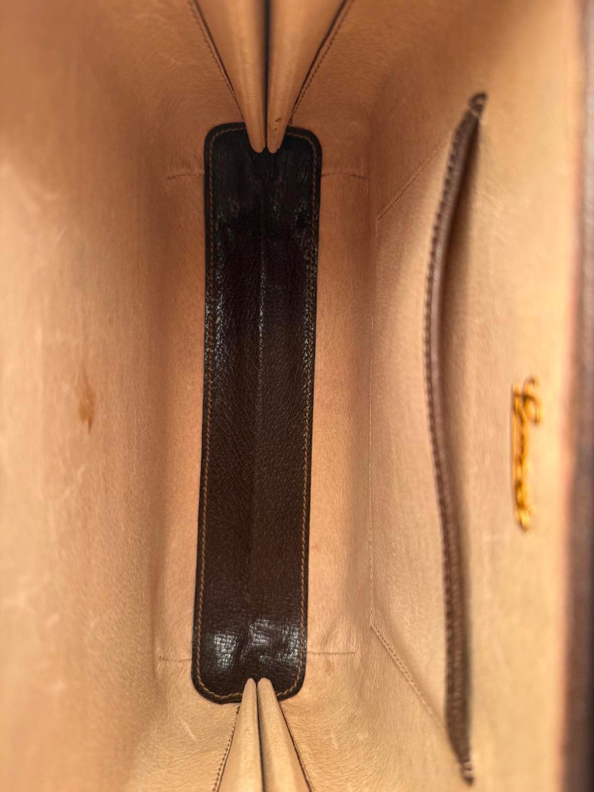 Vintage anni '70 Gucci Box Crossbody Bag