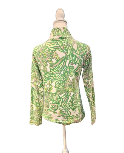 Lilly Pulitzer Skipper Popover Green Palm, Small