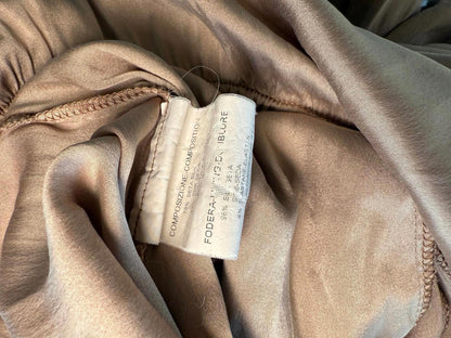 Vintage Yves Saint Laurent Beige Women's Sleeveless Jumpsuit, EU 38