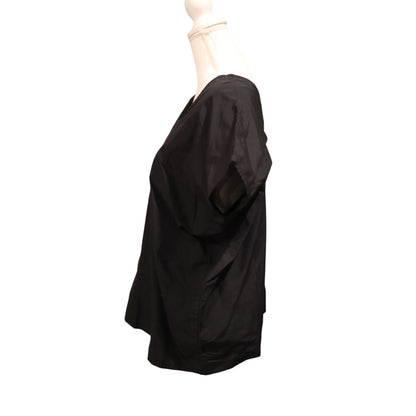 Plan C Black V-Back Top, Size 38