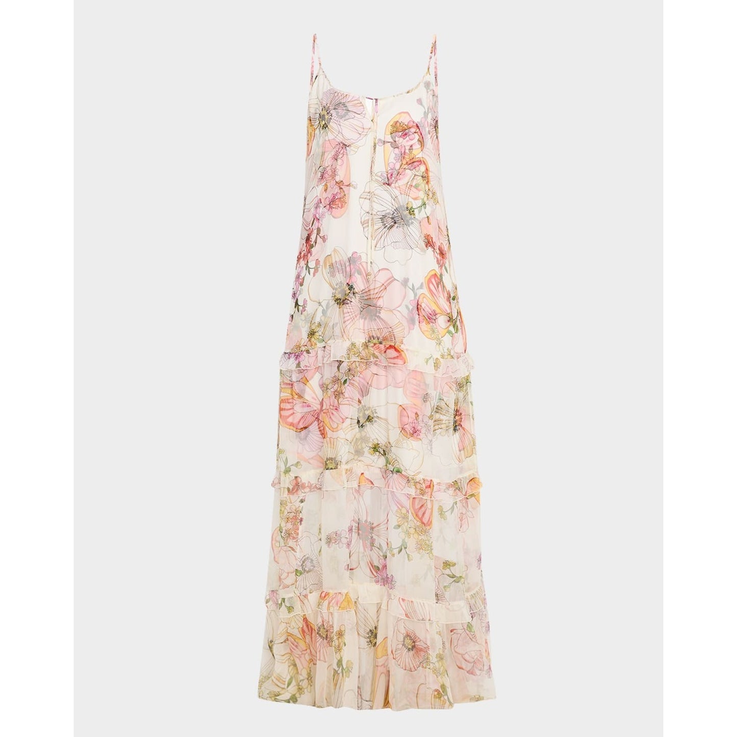 Johnny Was Rosabelia Silk Dress, Medium NWT