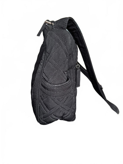 Vera Bradley Quilted Black Crossbody Shoulder Bag