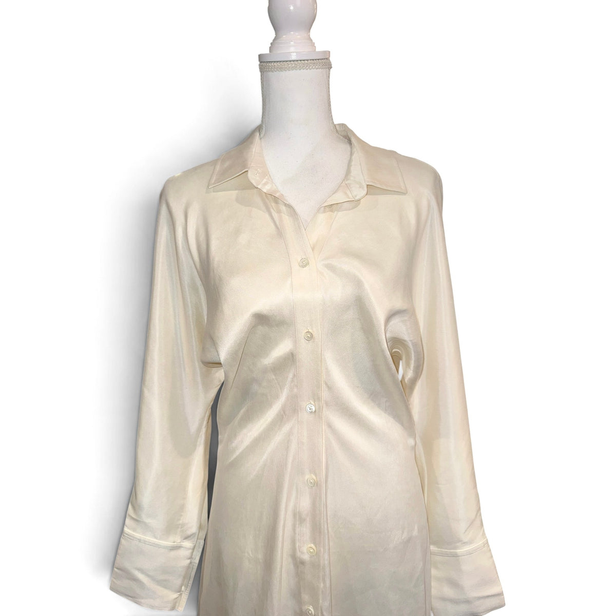 Anine Bing Satin Sample Dress - Size Small