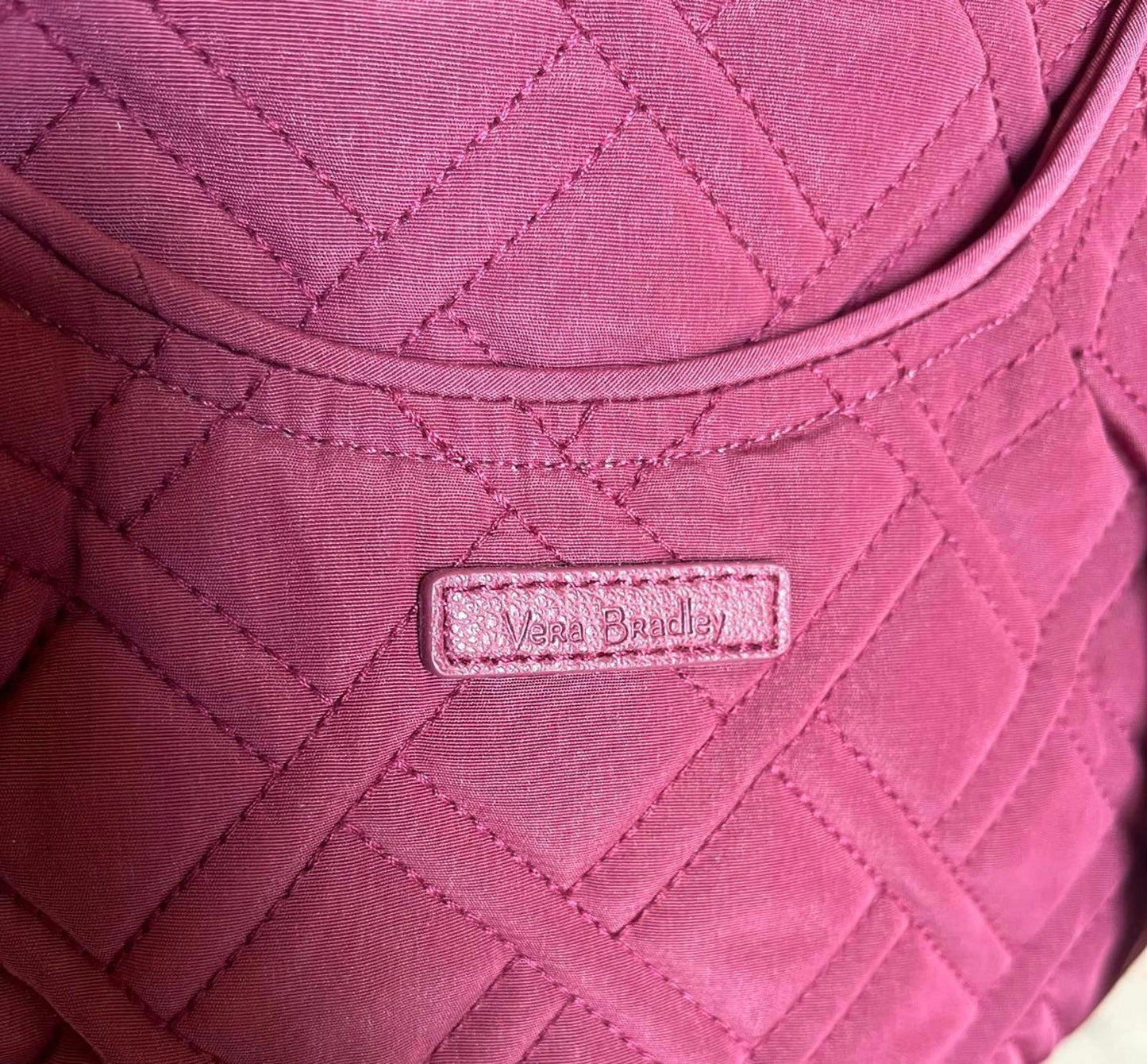 Vera Bradley Quilted Pink Tote Bag