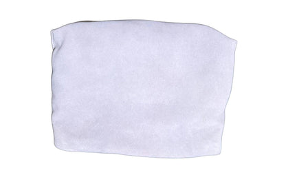 Halston Heritage Gray Suede Clutch