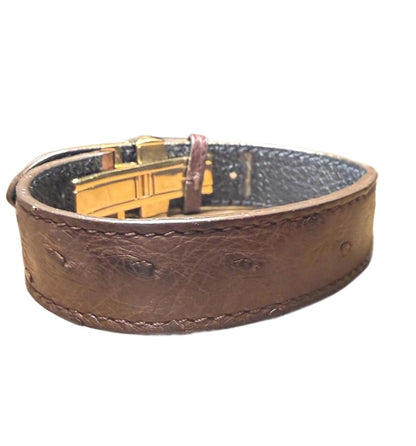 Louis Vuitton Ostrich Leather Bracelet