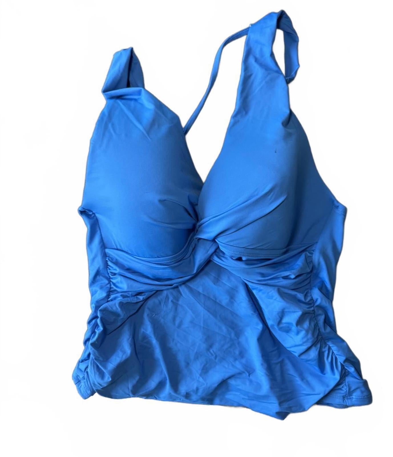 New La Blanca Tankini Top, size 12