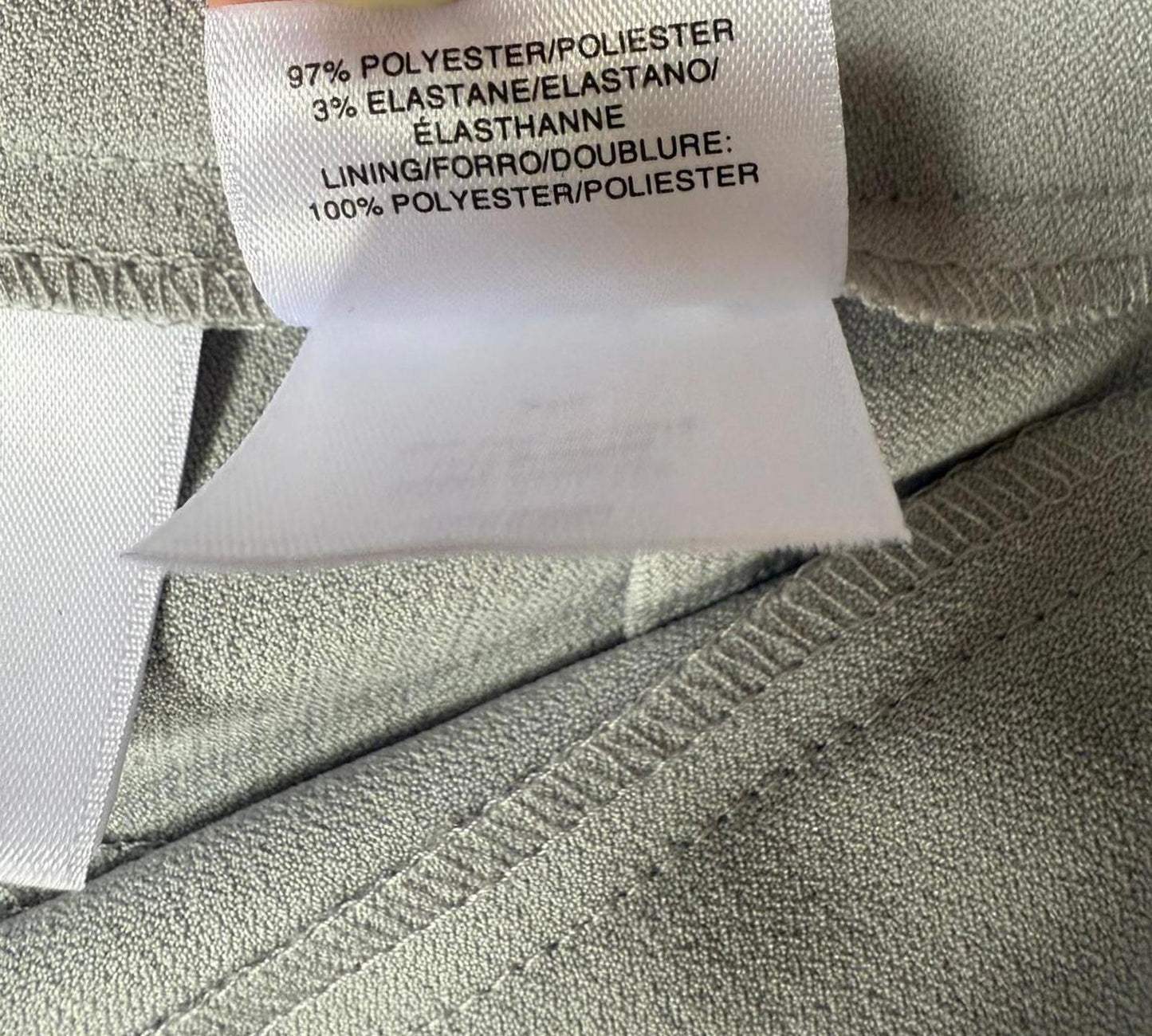 Kasper Women's Light Gray Dress Pants Size 16W