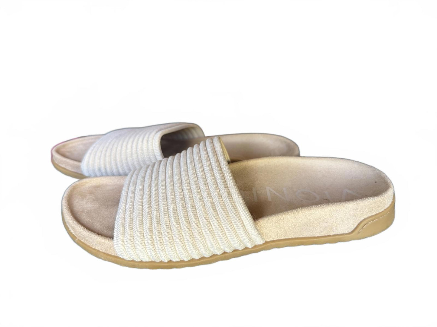 Vionic Evie Knit Slide Sandals, size 7.5