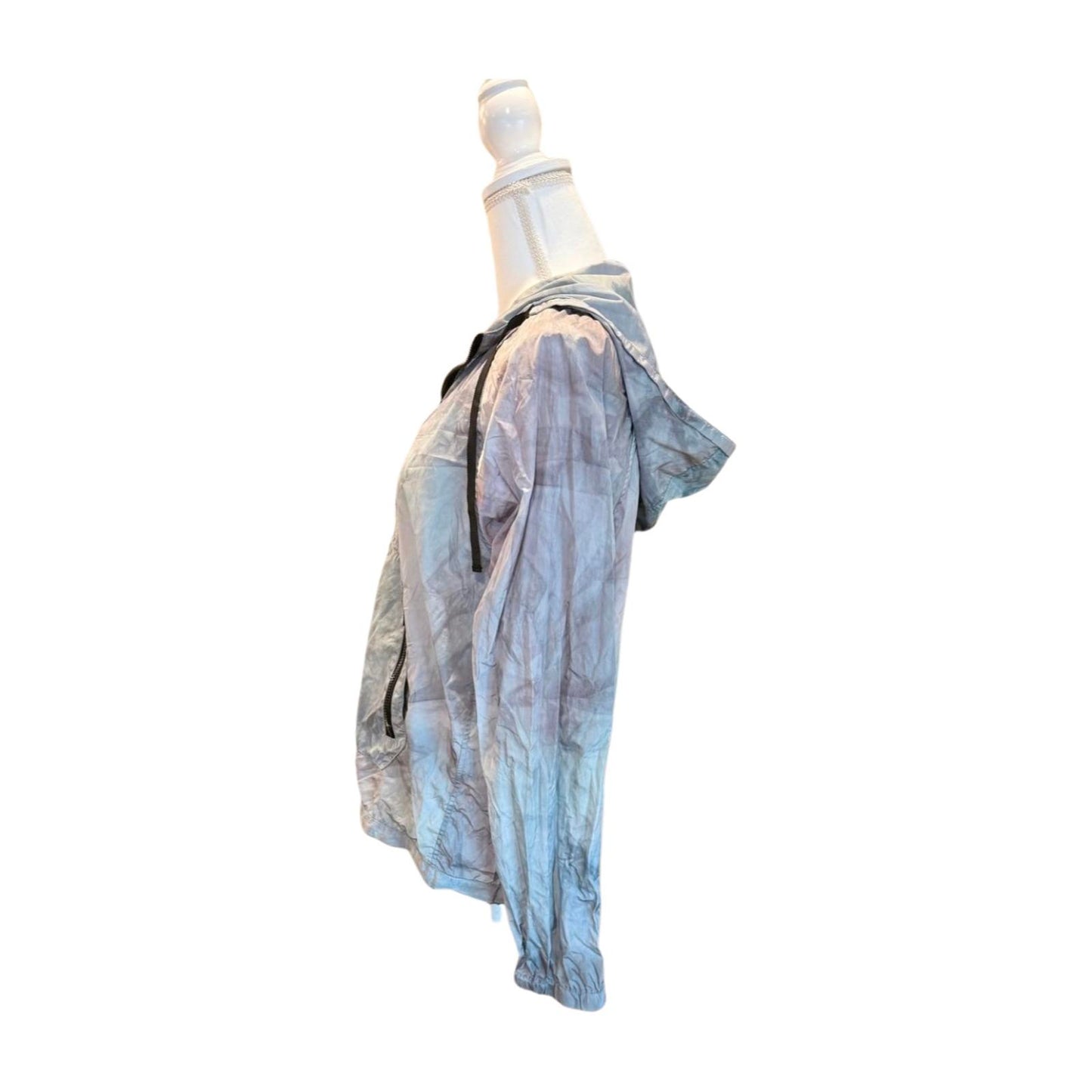 New John Elliott Crinkle Hooded Windbreaker, Size 2