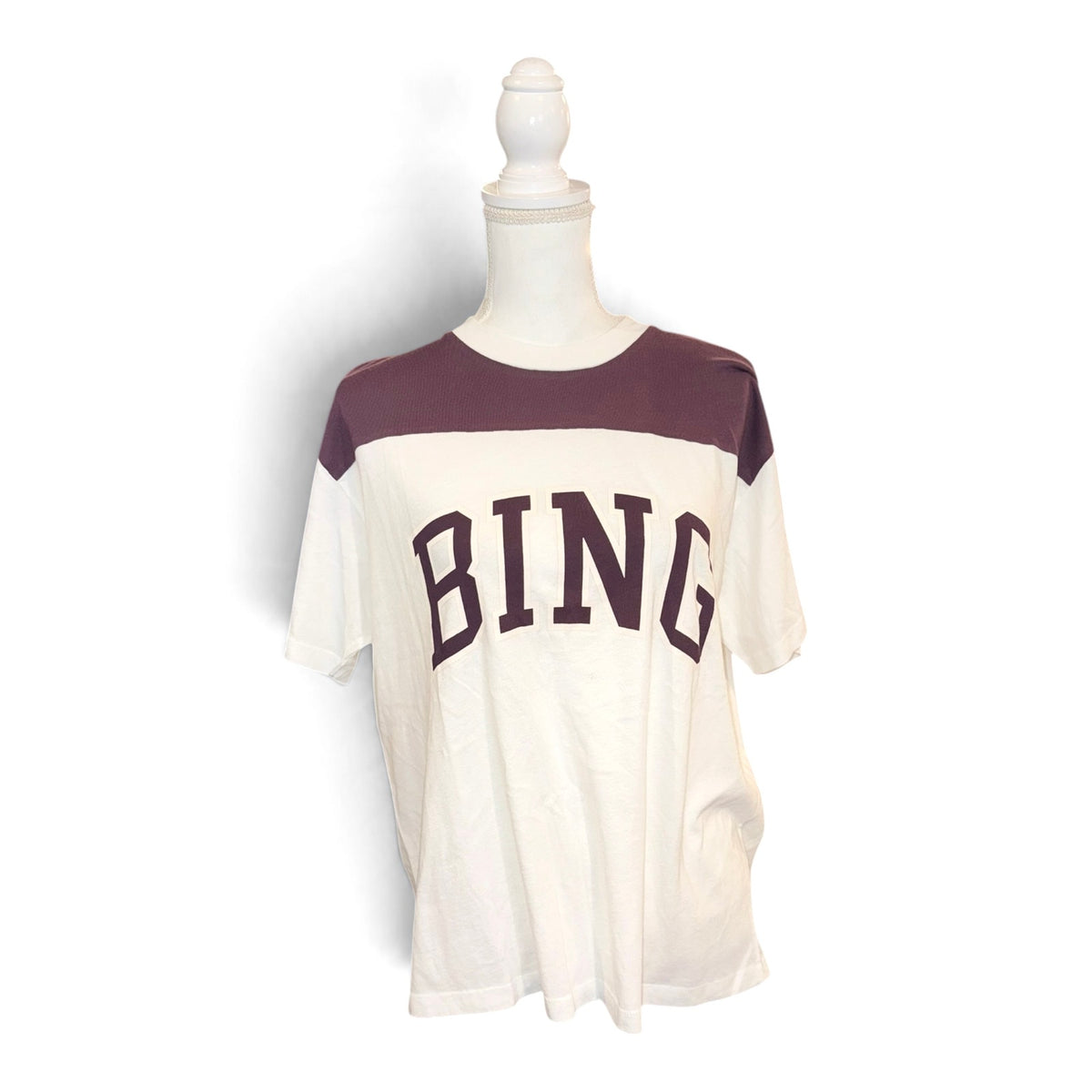 Anine Bing Caden Tee, NWT Small oversized