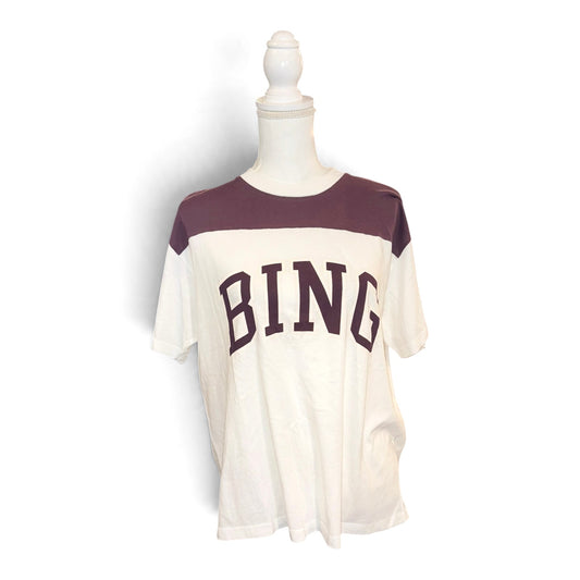 Anine Bing Caden Tee, NWT Small oversized