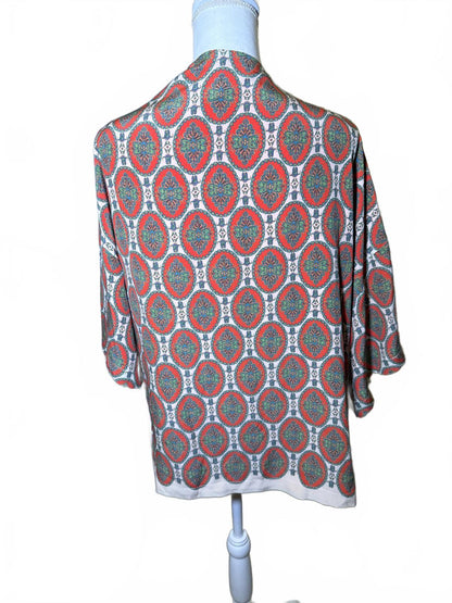 New Etro Silk Cardigan, one size