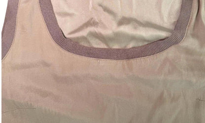 Vintage Yves Saint Laurent Beige Women's Sleeveless Jumpsuit, EU 38