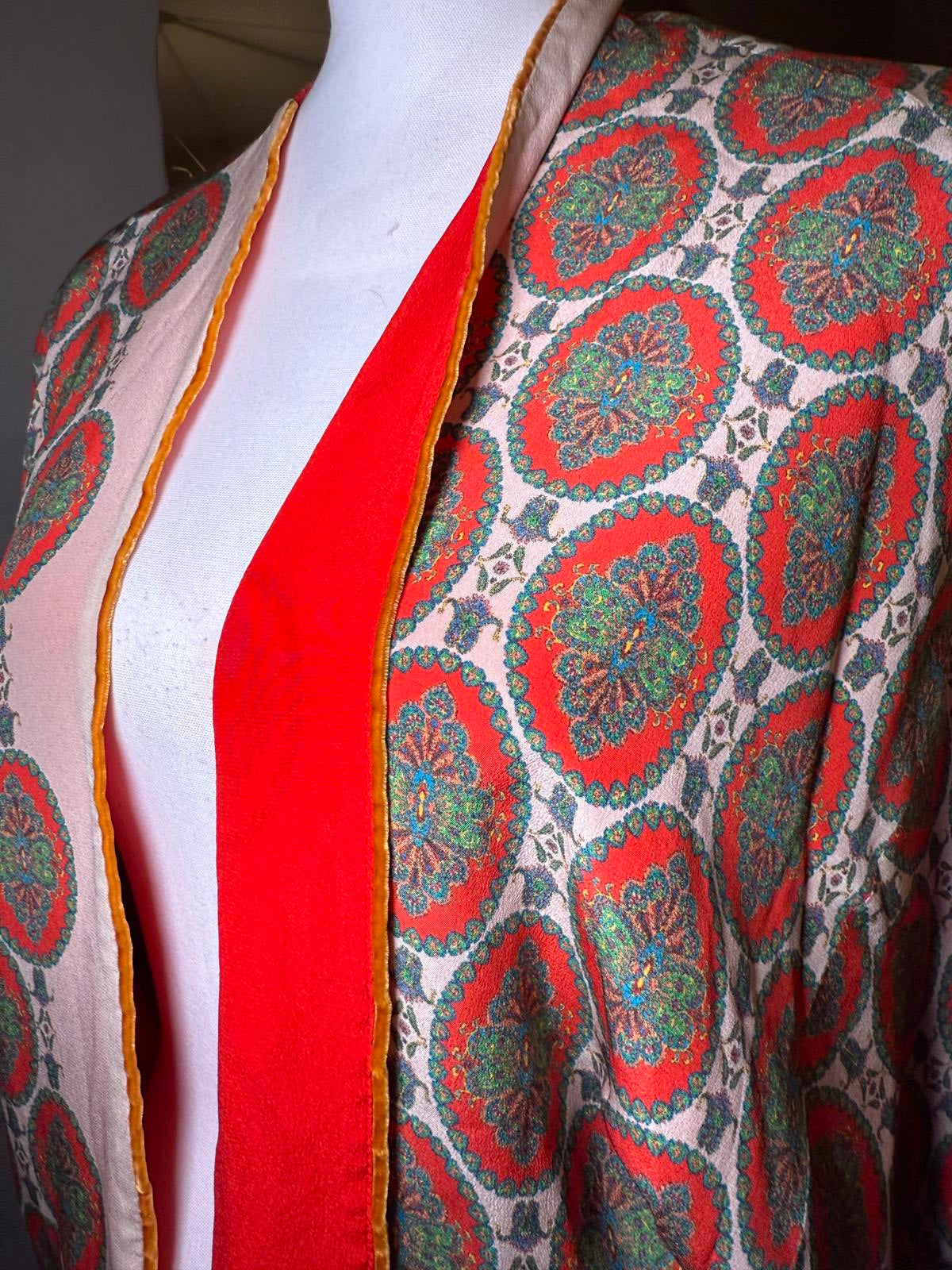 New Etro Silk Cardigan, one size