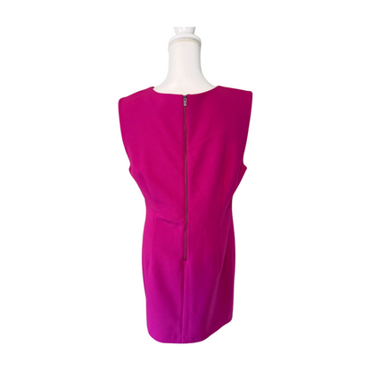 New Diane von Furstenberg Carpreena Mini Dress in Pink Dahlia, Size 14