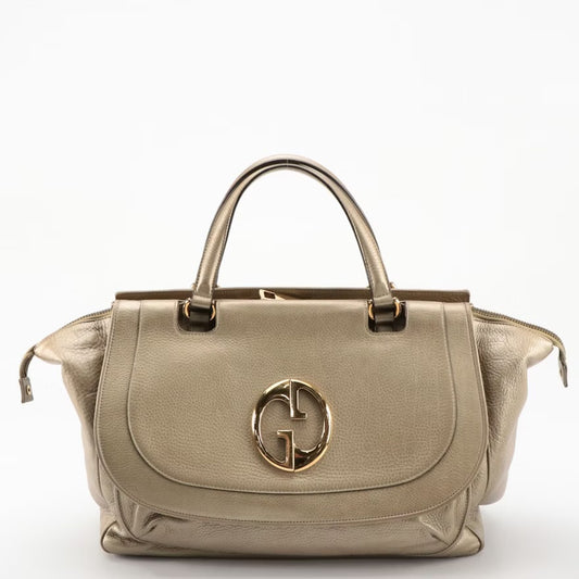 Vintage Gucci 1973 Top Handle Tote