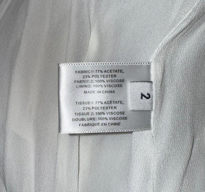 New Proenza Schouler Crepe Midi Dress with Waist Seams, size 2