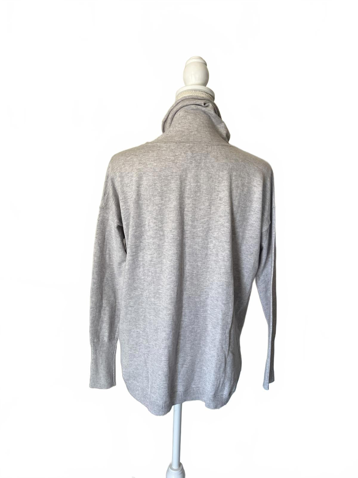 Vineyard Vines Gray Women's Turtleneck Sweater