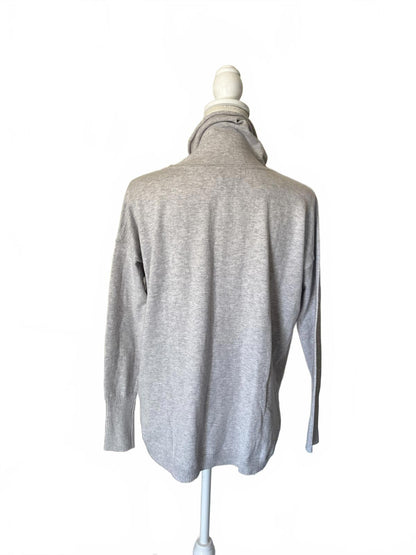 Vineyard Vines Gray Women's Turtleneck Sweater