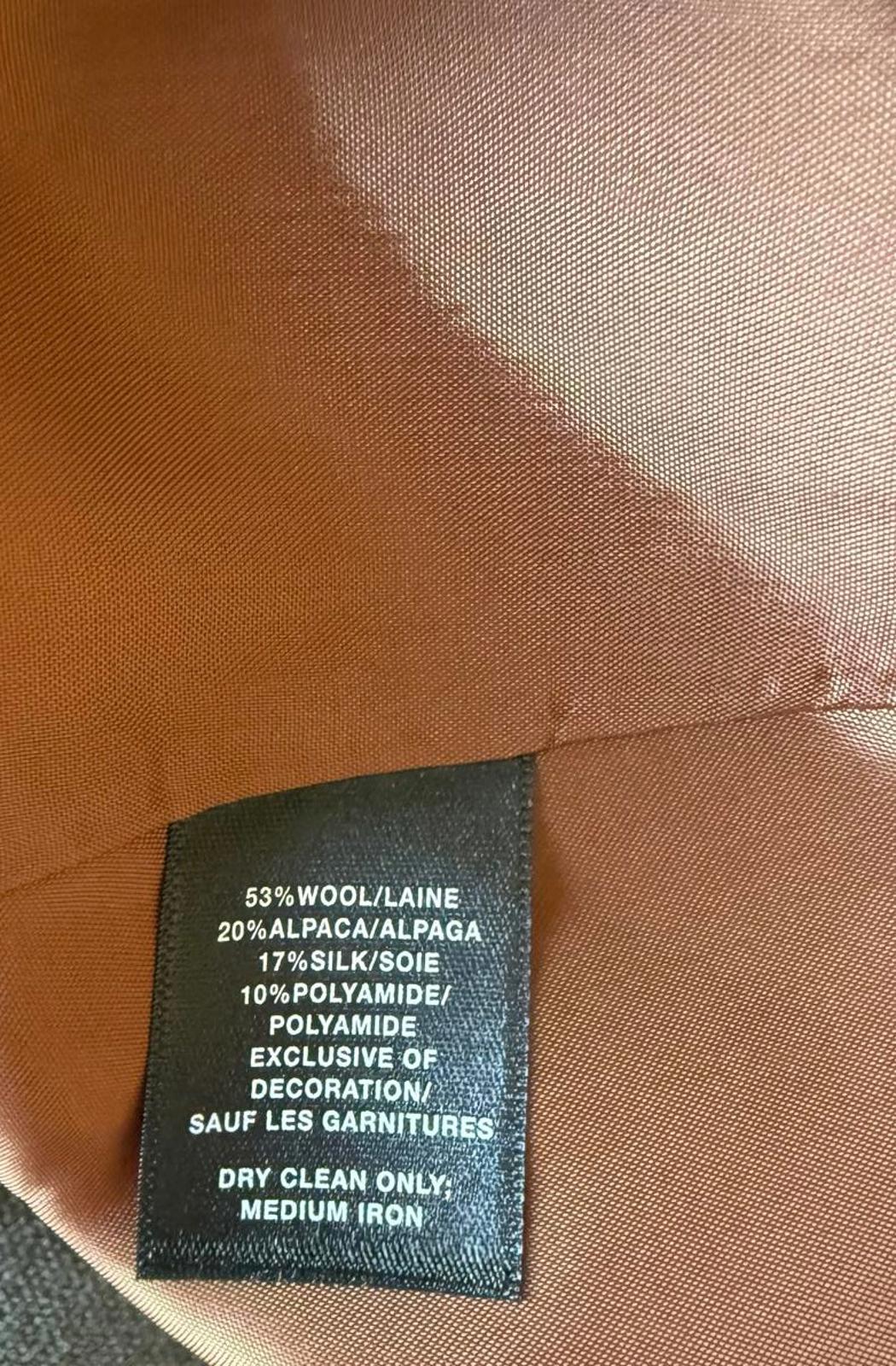 Lafayette 148 New York Women's Brown Tweed Mini Skirt, Size 12