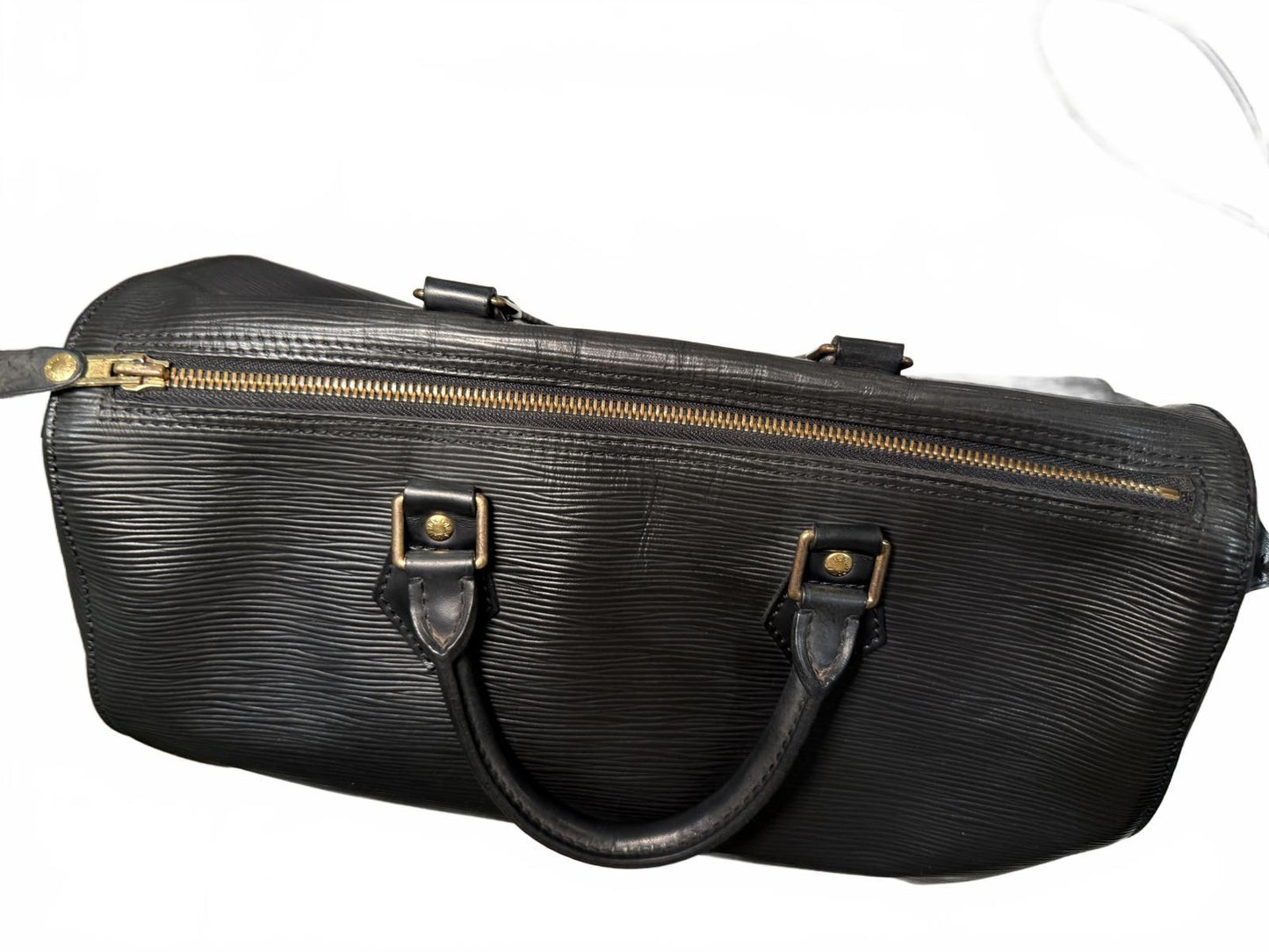 Louis Vuitton Black Epi Leather Speedy 35