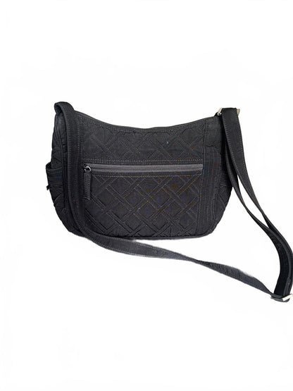 Vera Bradley Quilted Black Crossbody Shoulder Bag