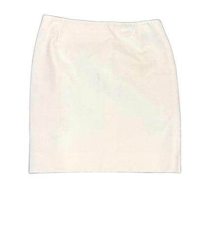 Akris Punto White Women's Skirt, Size 6