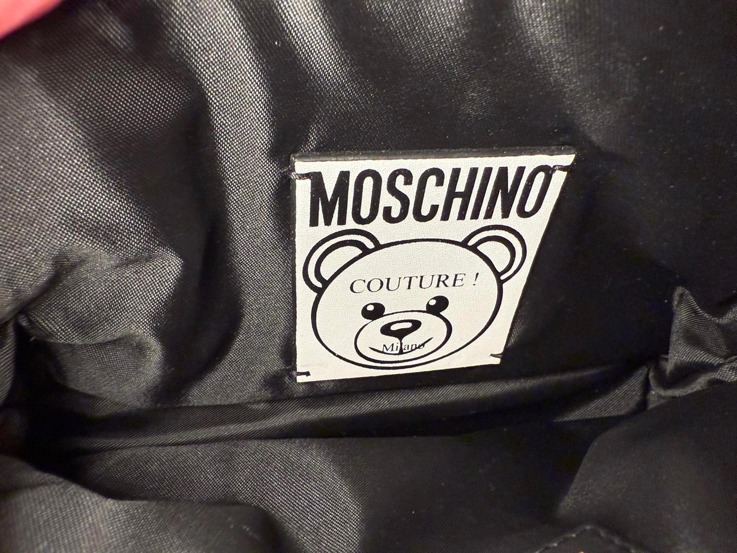 Moschino Couture Cake Teddy Bear crossbody bag