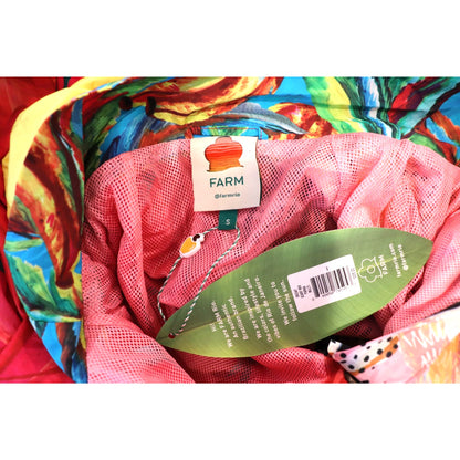 Farm Rio Scarf Mix Parka, Small NWT