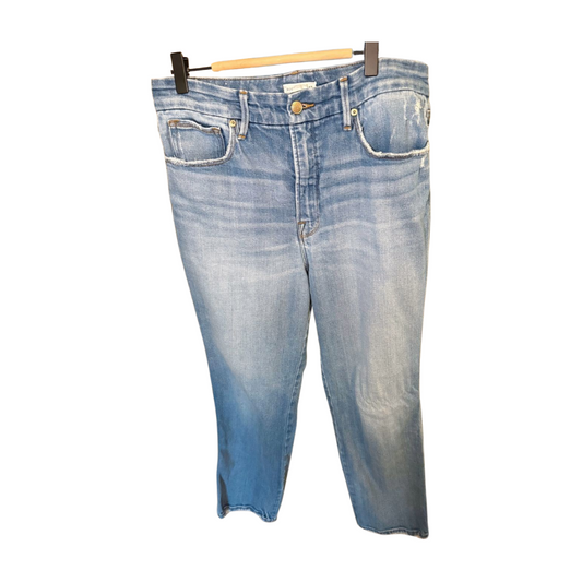Good American Good Curve Straight Jeans, Size 10