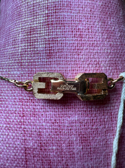 New Vintage Givenchy “G” Pendant Necklace