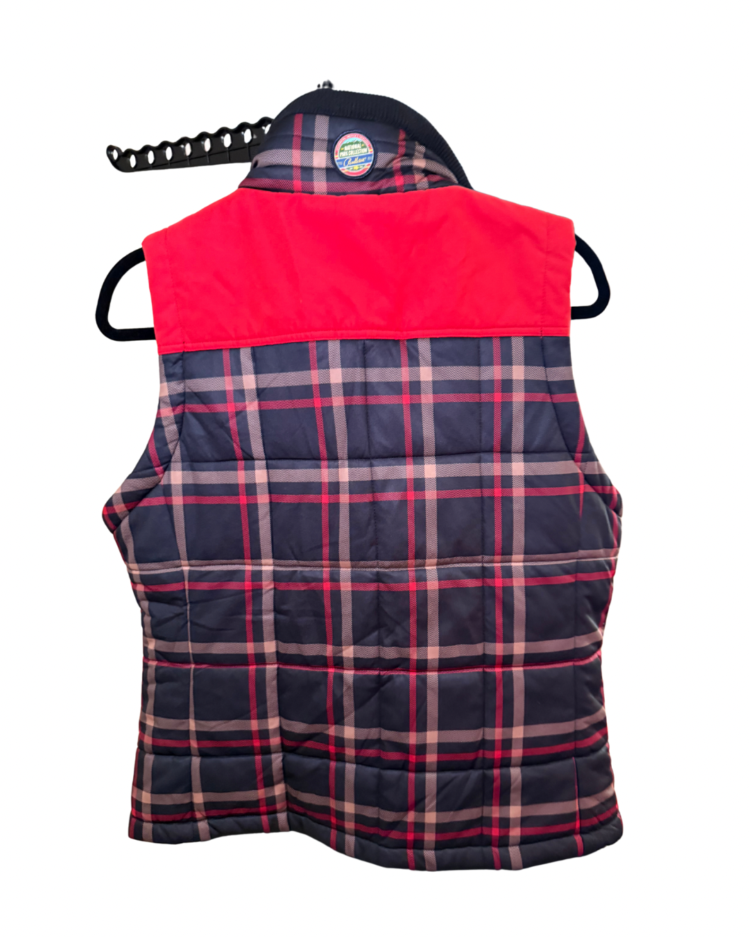 Women’s Plaid Pendleton Vest, Medium