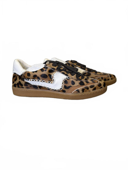 Dolce Vita “Notice” Leopard Calf Hair Sneakers – Size 9.5 (new)