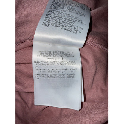 Moncler Dusty Pink Cotton Cinched-Back Pocket Top