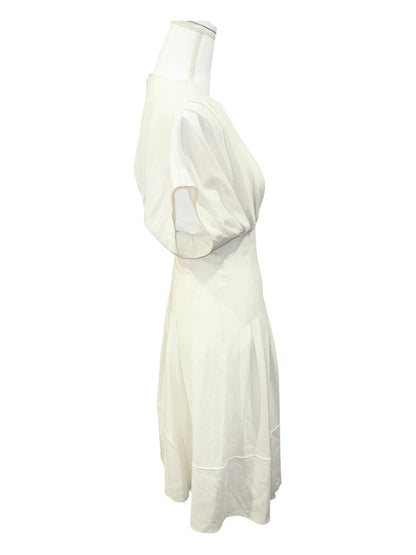 New Proenza Schouler Crepe Midi Dress with Waist Seams, size 2