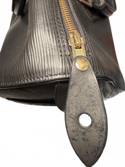Louis Vuitton Black Epi Leather Speedy 35