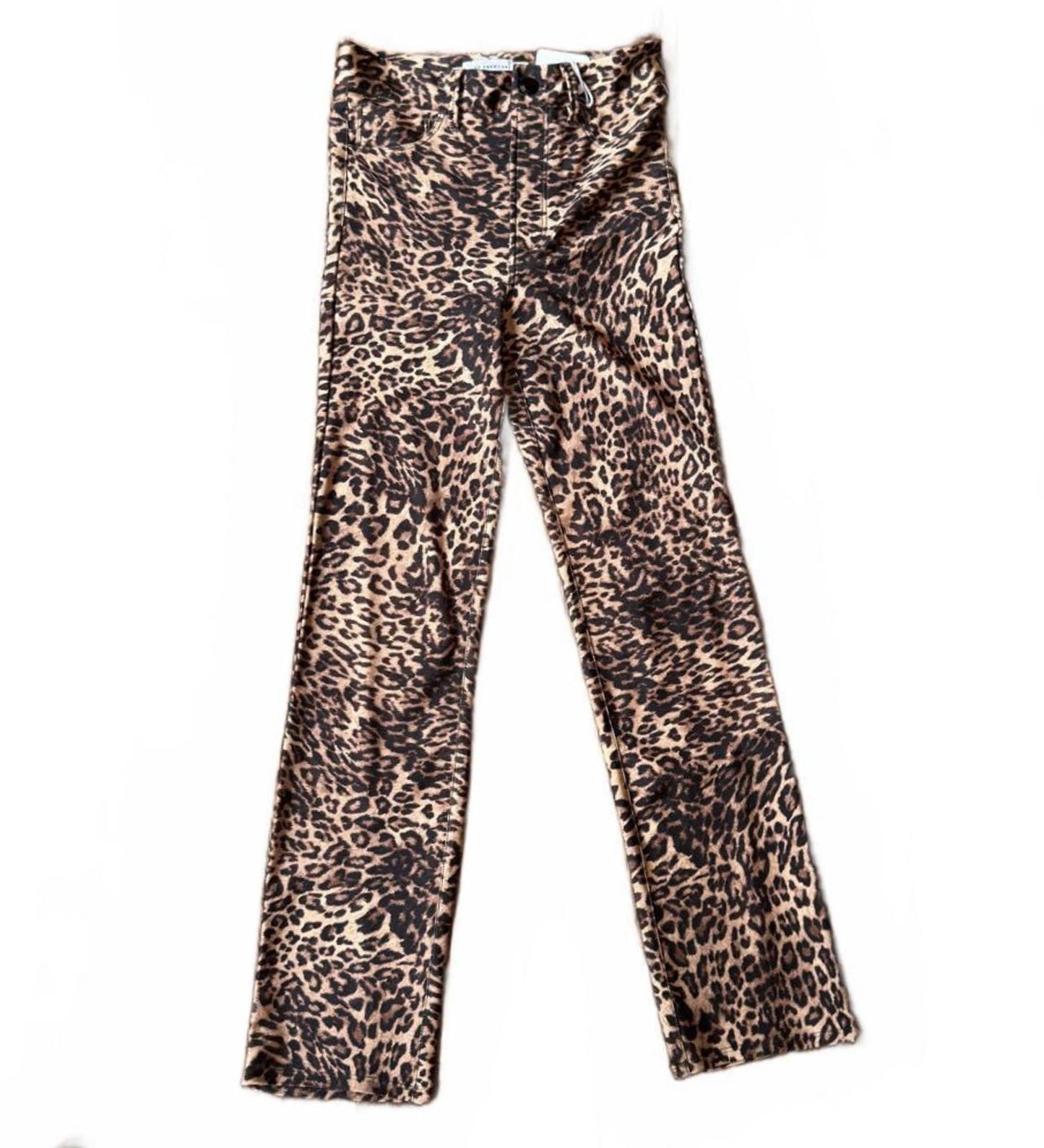 New Good American Leopard Print Women's Leggings, size 2