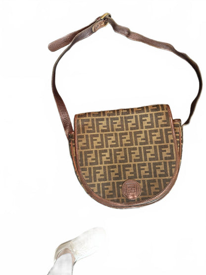 Fendi Vintage Monogram Shoulder Bag (0745)
