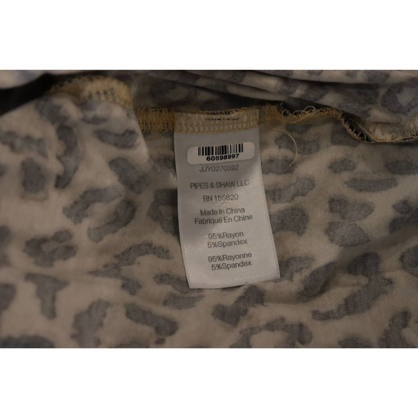 Veronica Beard orter Leopard High Neck Puff Sleeve Top, Medium