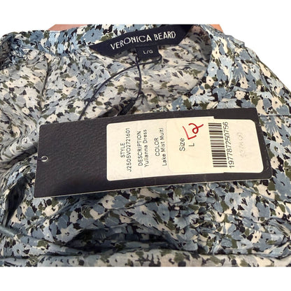 Veronica Beard Yulianna Floral Cotton-Blend Minidress, Large NWT